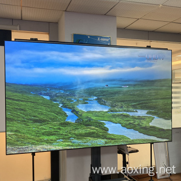 120 inch black ust fixed frame projection screens